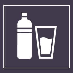 2 bottles of packaged drinking water replenished everyday during your stay